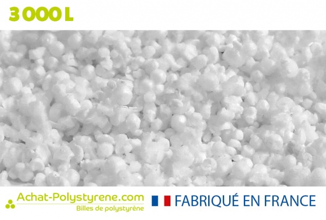 Billes de polystyrène recyclé - 2000L